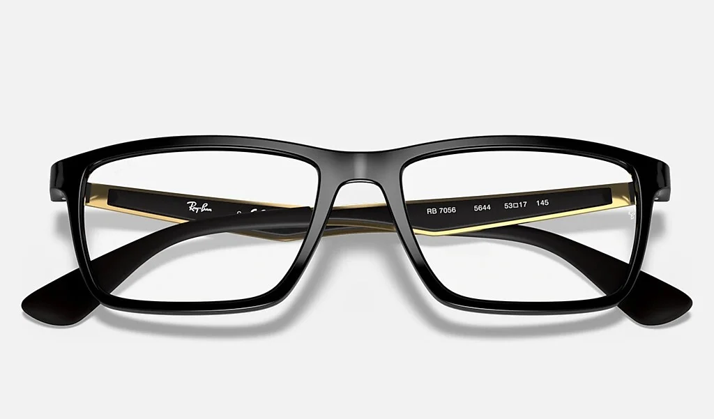 Ray Ban RB7056 Eyeglasses RB 7056 Eye Glasses 5644 Unisex Frame Square 55mm NEW 2